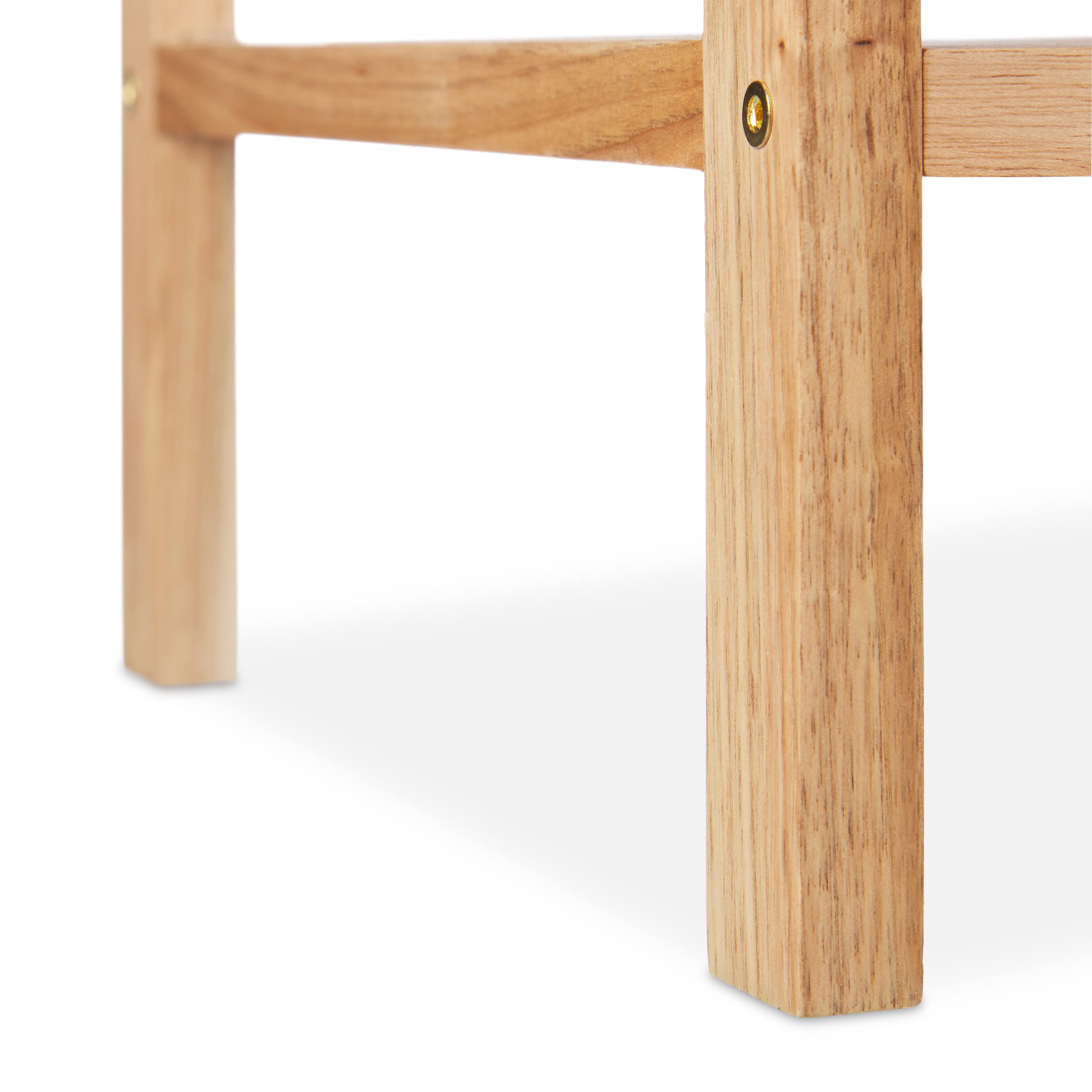 Relaxdays Set da 2 scarpiere, Mobiletto Impilabile Porta Scarpe con 2 Livelli, Legno di Noce, Fino a 12 Paia, 41x69x27 cm,Naturale