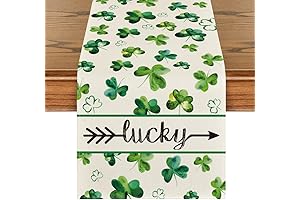 13x72Inch St. Patrick's Day Decor Table Runner