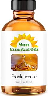 Sponsored Ad - Sun Essential Oils 4oz - Frankincense Essential Oil - 4 Fluid Ounces