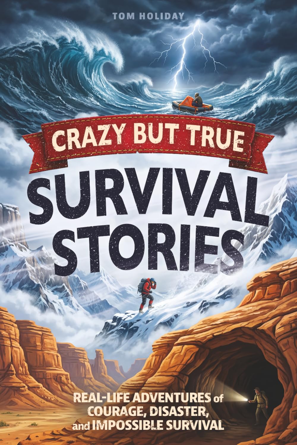 Crazy But True Survival Stories: Real-Life Adventures of Courage, Disaster, and Impossible Survival (Crazy But True Facts)