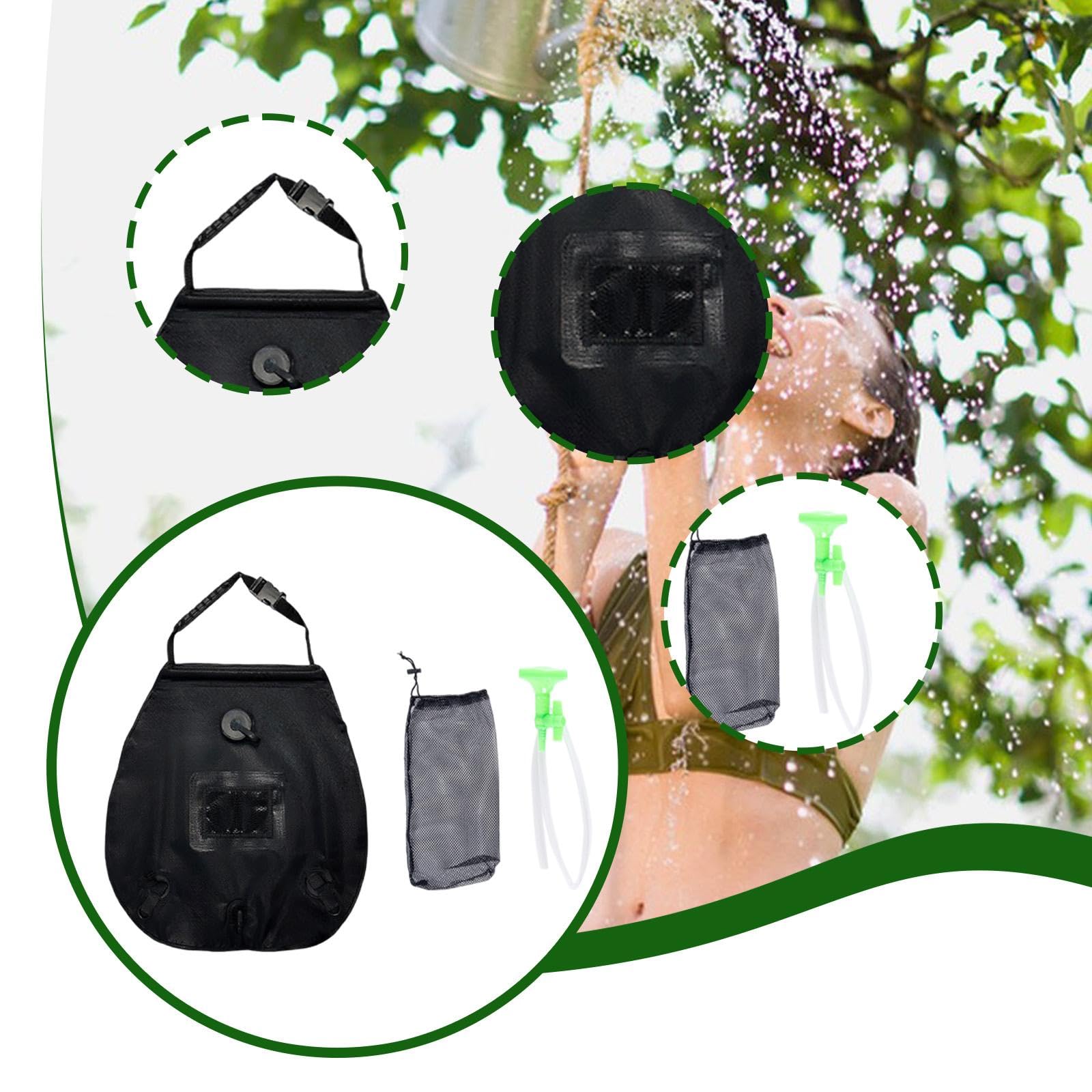 Gralara Campeggio con Tubo Flessibile da 20 Litri per Giardino, Viaggi, Picnic, Escursioni E Trekking.