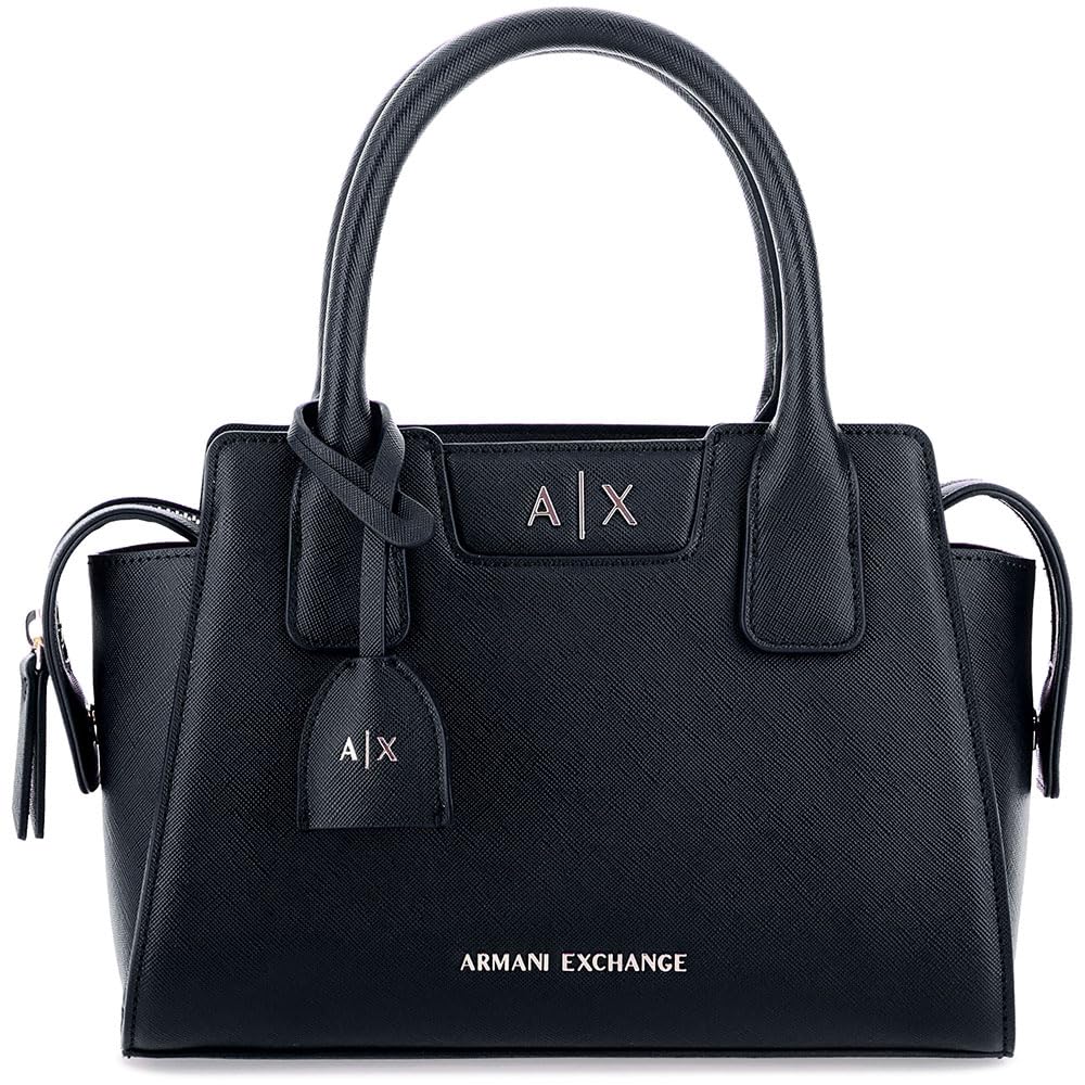 Armani Exchange , Handbags, Female, Black, One Size, Shopper Bag