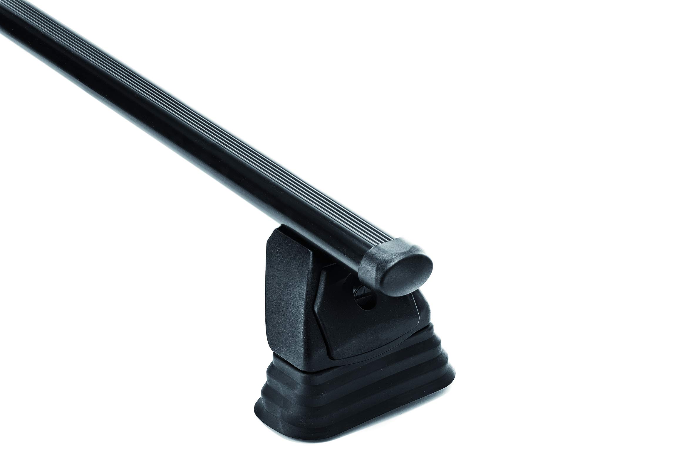 OP. CORSA D - CORSA E DAL 2006 AL 2019. BARRE PORTATUTTO PORTAPACCHI DA TETTO PREMONTATE PRONTE ALL'UTILIZZO PER AUTO SENZA RAILING CON ATTACCO FIX POINT
