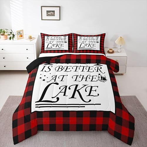 Miniatura 32 de Erosebridal Juego de edredón costero oceánico, juego de edredón de ancla náutica, juego de ropa de cama tamaño individual, juego de ropa de cama con