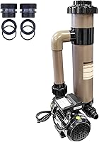 Vista 10 de HYDROTOOLS Bombas de filtro de arena y cartucho para piscinas sobre el suelo Sistemas de limpieza de 12-16 pulgadas y 8-40 SF Opciones de bomba