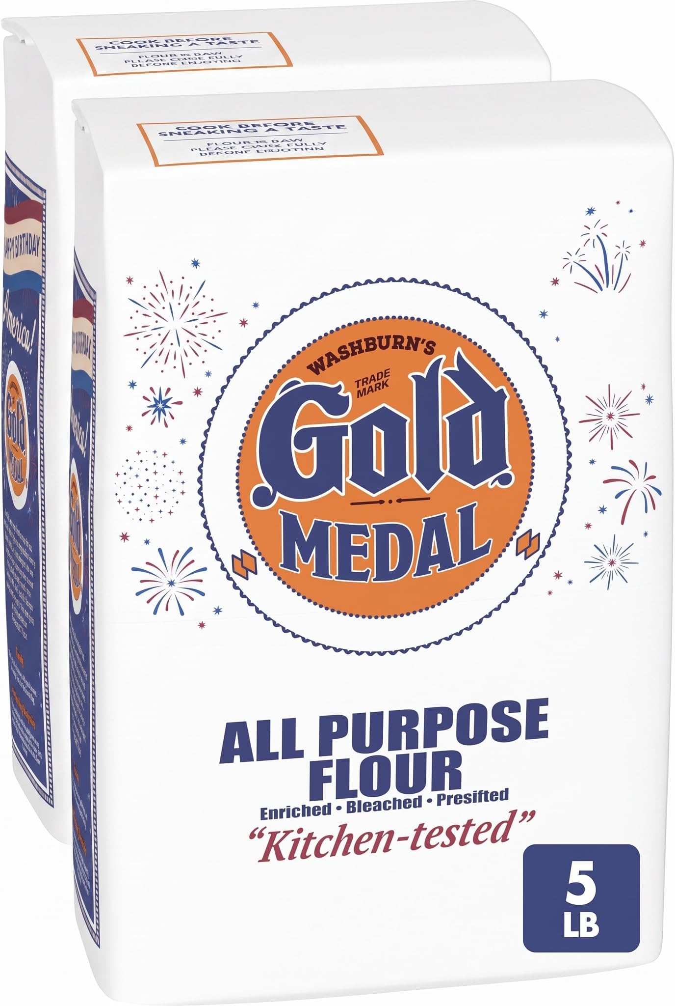 Gold Medal All Purpose Flour, 5 lb (Pack of 2)