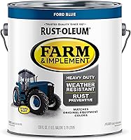 Vista 77 de Rust-Oleum Farm & Implement 280176 - Pintura esmaltada, galón, naranja (Allis Chalmers Orange)