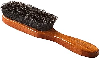 Bass Brushes | Shine & Condition Hair Brush  |  100% Premium Natural Bristle SOFT  |  Pure Bamboo Handle  |  Semi Oval  | ...