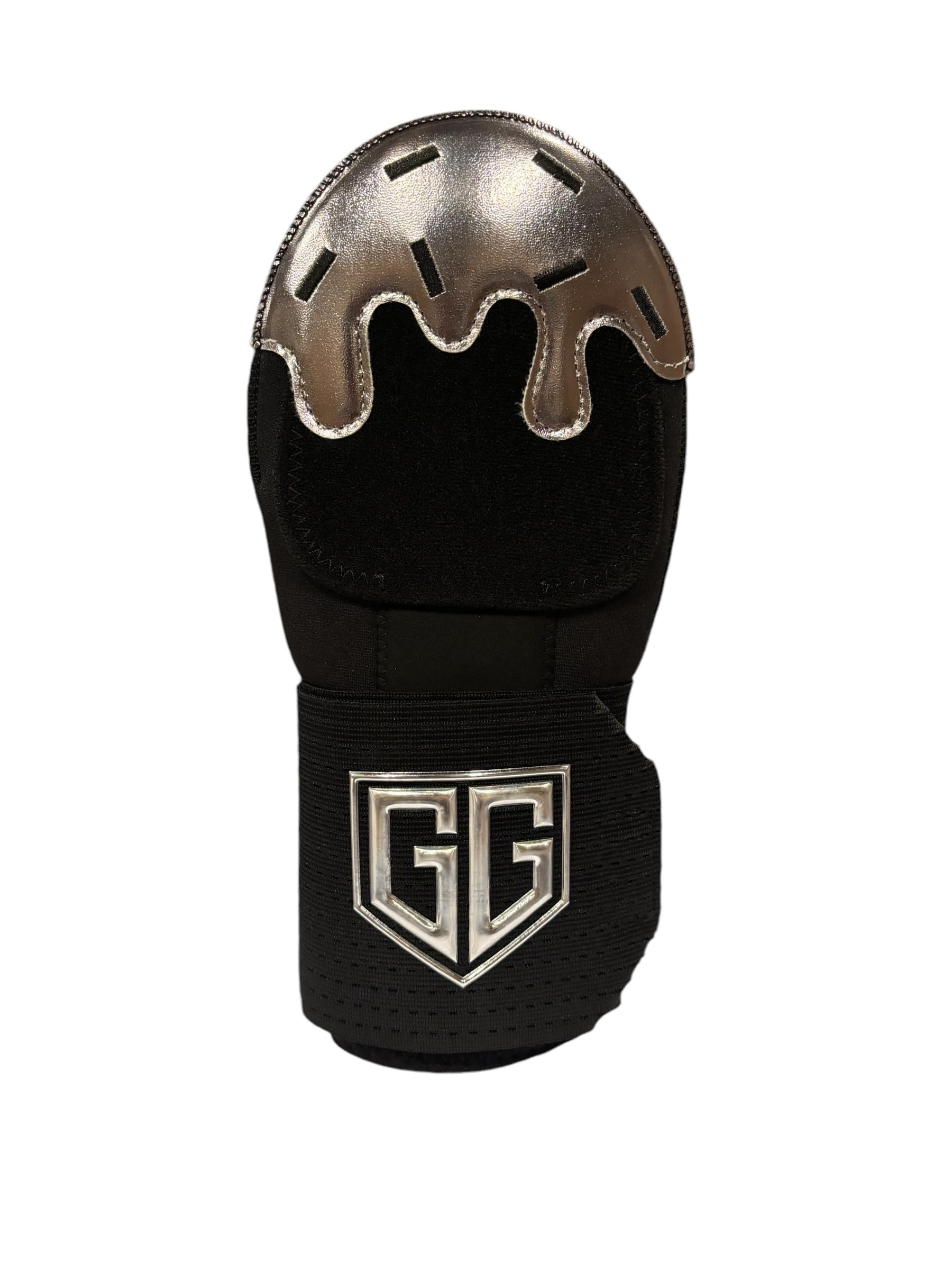 Youth Baseball/Softball Sliding Mitt - Ice Cream Frosted Drip (Liquid Silver)