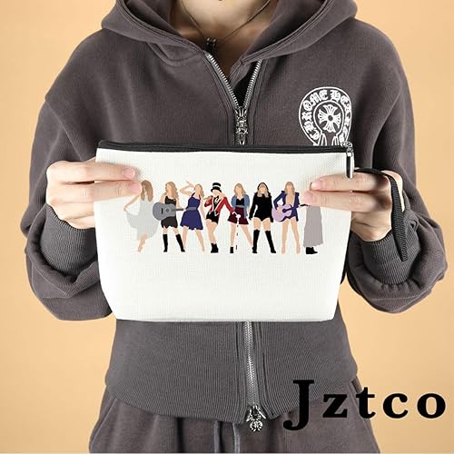 Miniatura 4 de Bolsa inspirada para amantes de la música para mujeres y niñas, fanáticos de la biblioteca, bolsa de aseo portátil, regalo de Navidad, cumpleaños,