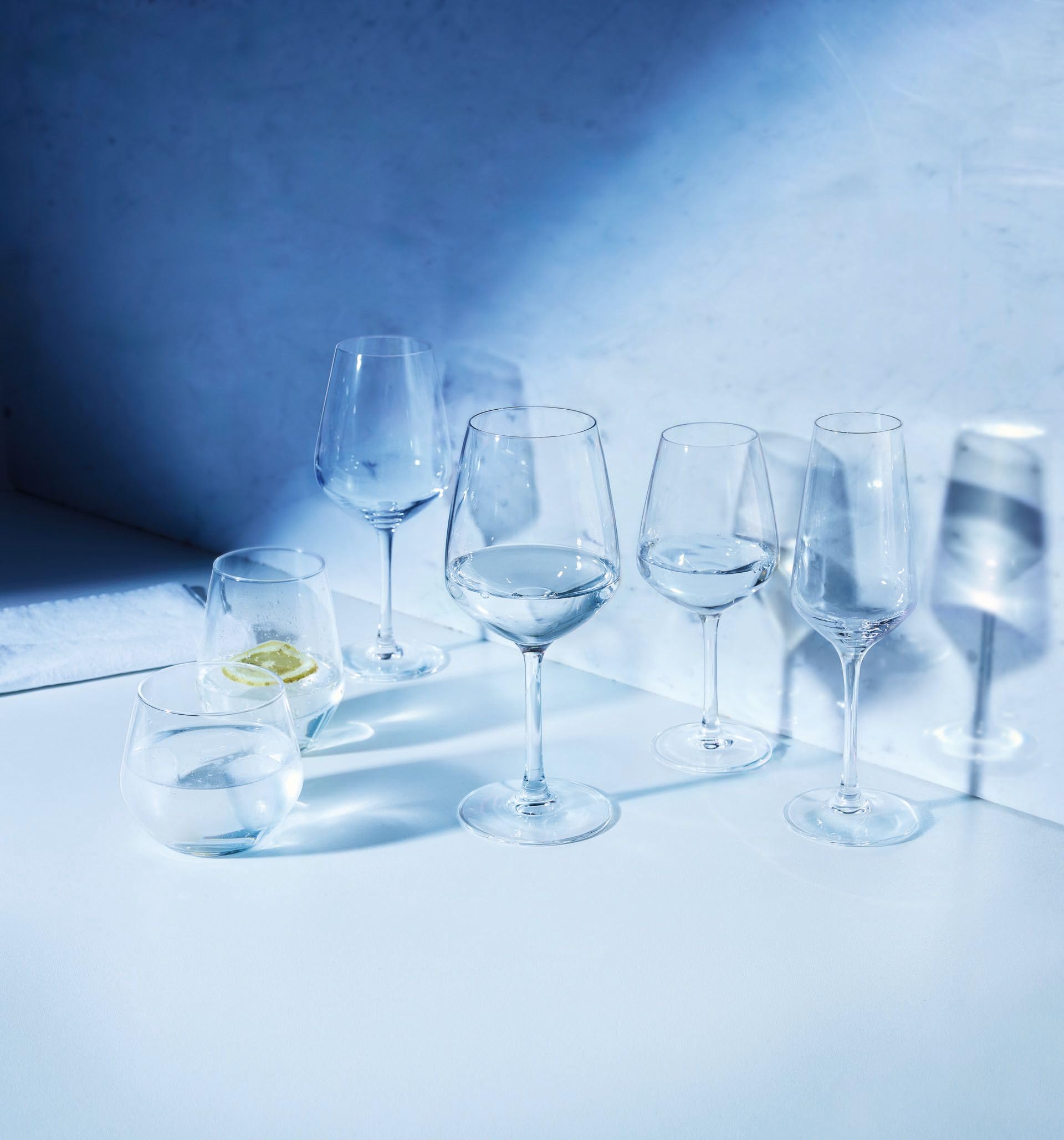 Luminarc - Collezione Vinetis - 6 bicchieri alti 40 cl - Design moderno ed elegante - Made in France - Confezione rinforzata