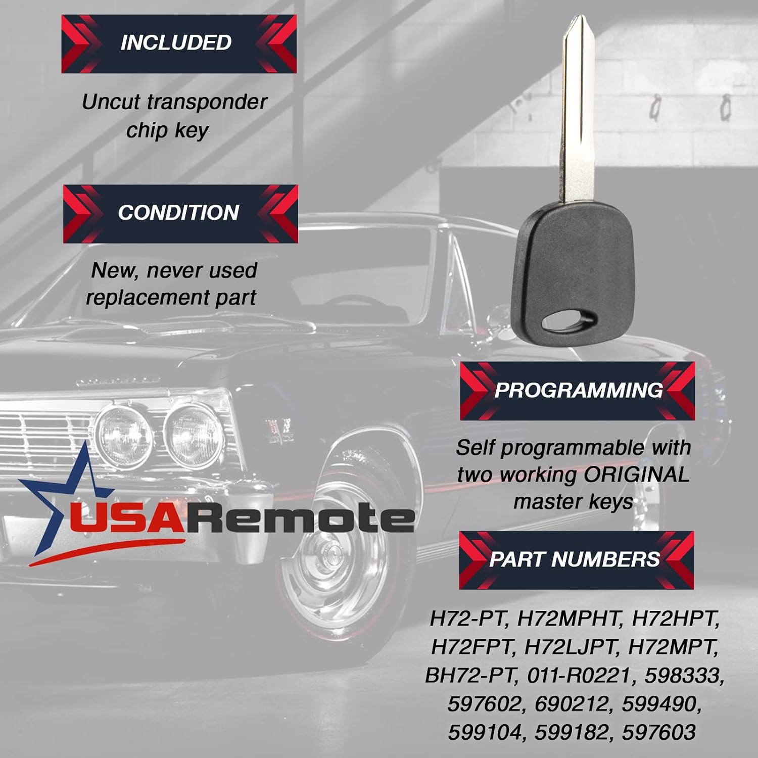 Key Fob Keyless Entry Remote fits Ford F150 Explorer Ranger + 4C Key