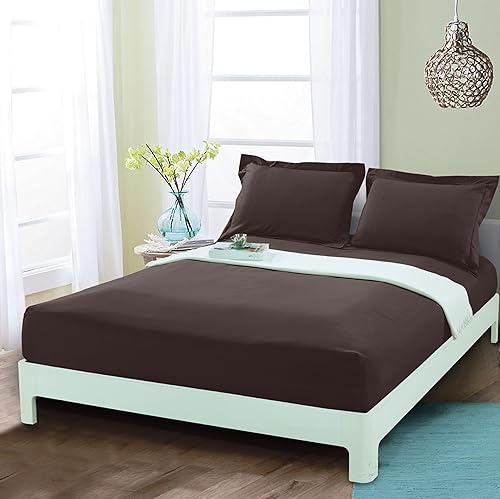 Miniatura 58 de Mocassi Sábana Bajera Ajustable Matrimonial - Sábanas Refrescantes de Bolsillo Profundo hasta 16 pulgadas - Hotel de Lujo 1800 Premier - Sábanas Más