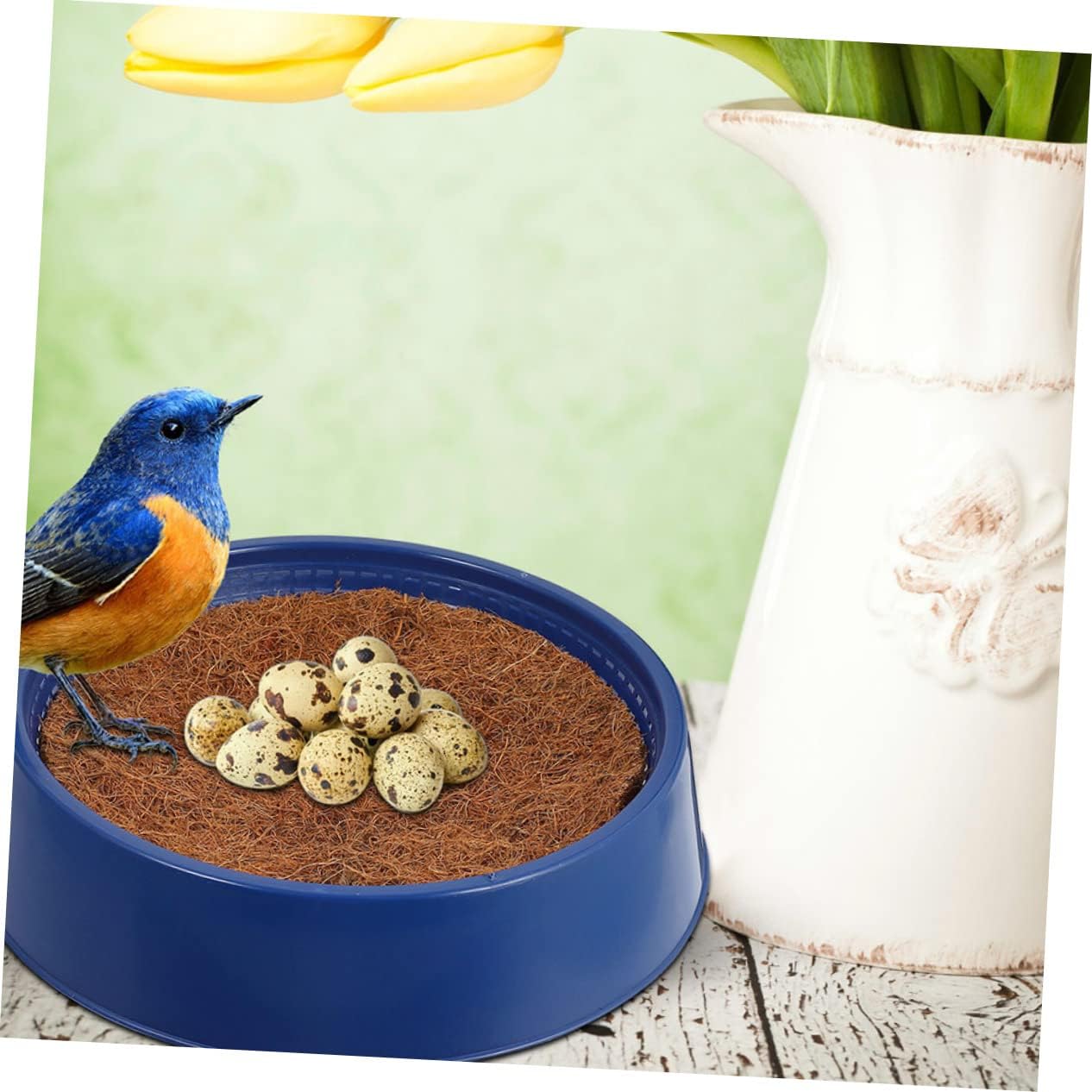 1Set Replaceable Bird Nests Wear Resistant Nesting Pads for Birds Durable Breathable Pigeon Breeding Nests for Finch Sparrows Parrots