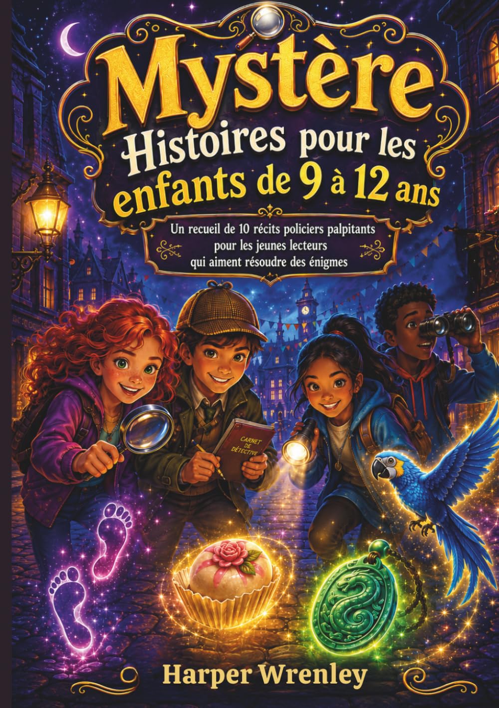 Mystère Histoires pour les enfants de 9 à 12 ans: Un recueil de 10 récits policiers palpitants pour les jeunes lecteurs qui aiment résoudre des énigmes