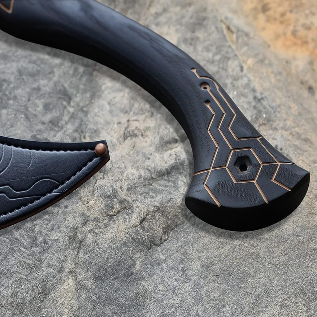 Forged High End Gentlemen Series Viking Axe, Specially Design for Gentlemen's, Scandinavian Style Axe