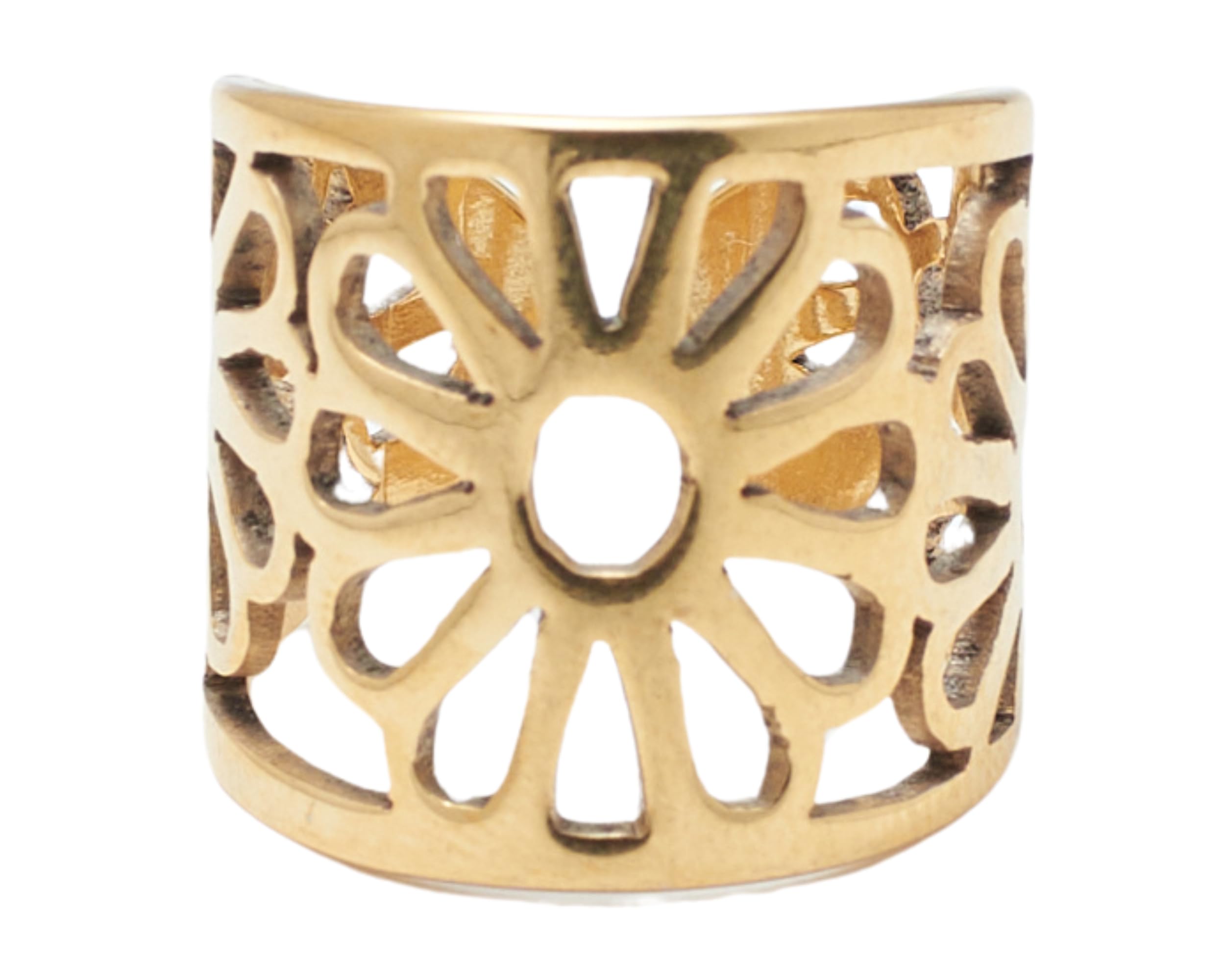SALTY Fashion Couture Golden Finger Ring for Women & Girls | Anti-Tarnish | Fancy | Stylish & Minimal | Birthday Gift | Aesthetic Jewellery | Accessories for Everyday Wear | Size - 17 (B0D4J2SSRH) Amazon Price History, Amazon Price Tracker