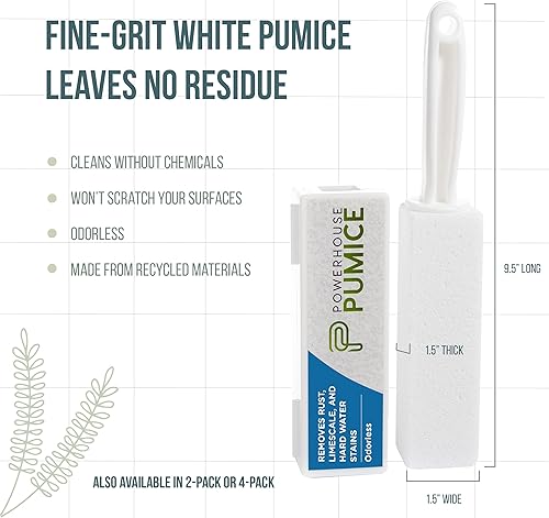 Miniatura 5 de Piedra pómez de limpieza con asa Alta densidad resistente grano fino