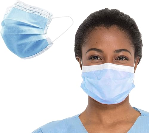 PARASOL Mascarilla médica desechable, 3 capas para adultos, 10 unidades por paquete