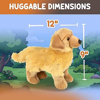 ゴールデンレトリーバーぬいぐるみ Amazon.co.jp: Forest Twelfth 12フィート 立っているゴールデン