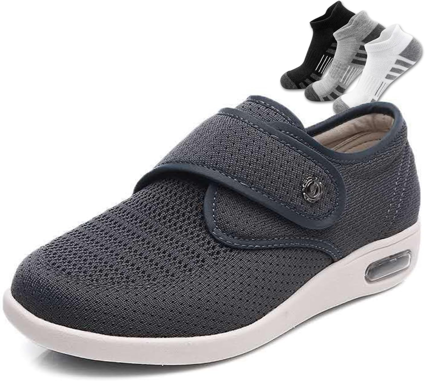 Diabetic Shoes, Diabetic Foot Pain Relief Shoes with Breathable Material