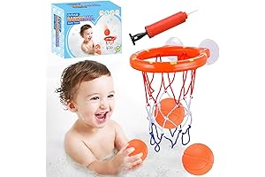 Bath Toy Fun Basketball Hoop & Balls Set