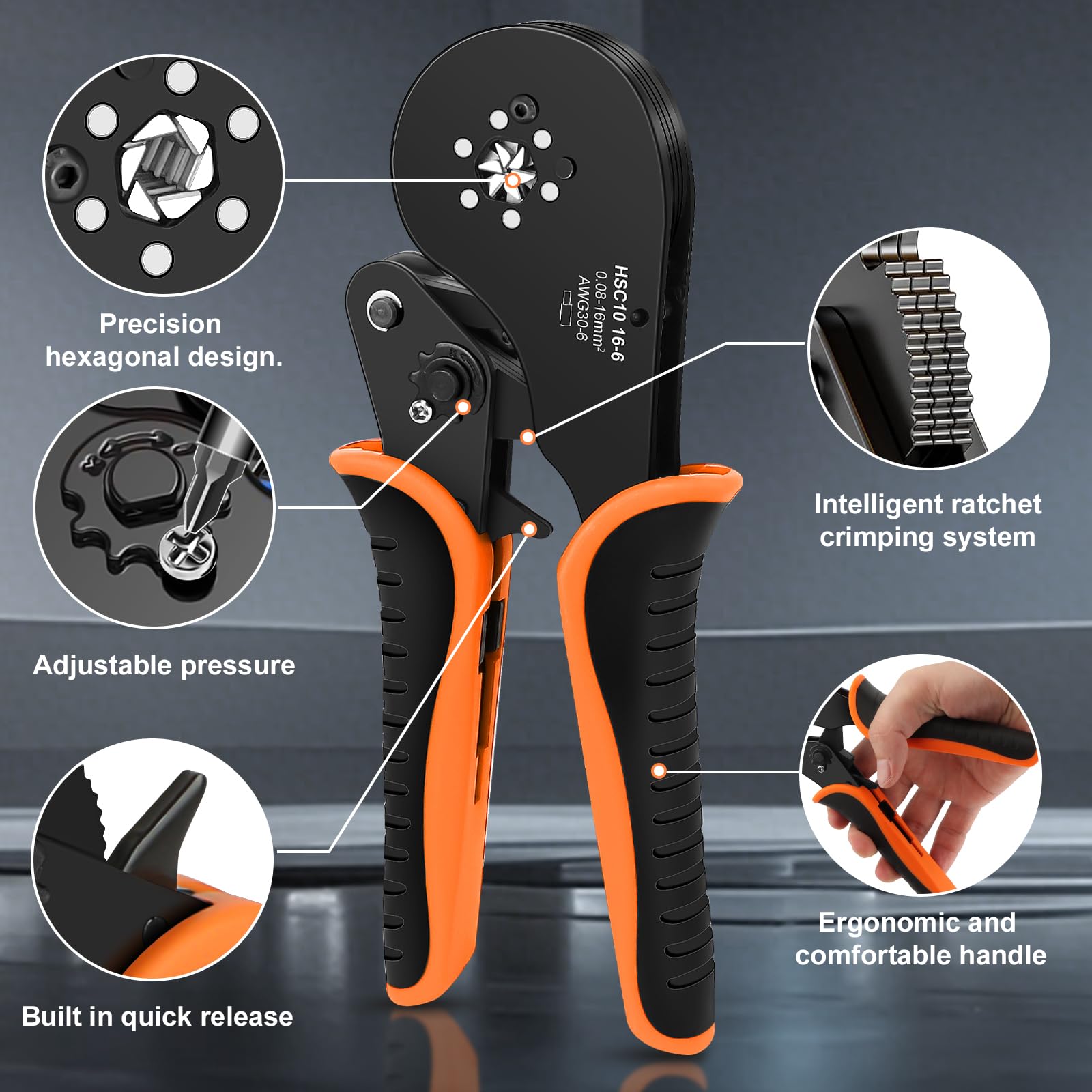 Pince A Sertir Cosse Electrique, Pinces à Sertir Avec Poignée