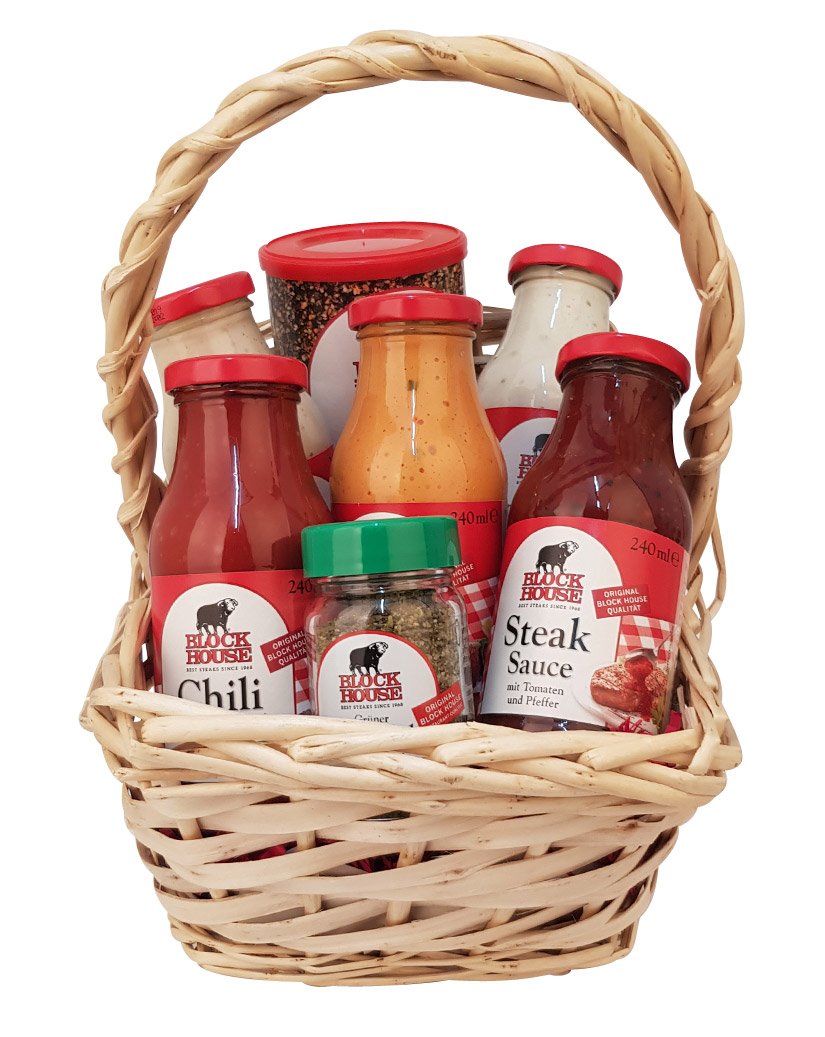 BLOCK HOUSE GENIESSER Geschenkset für Grillfans