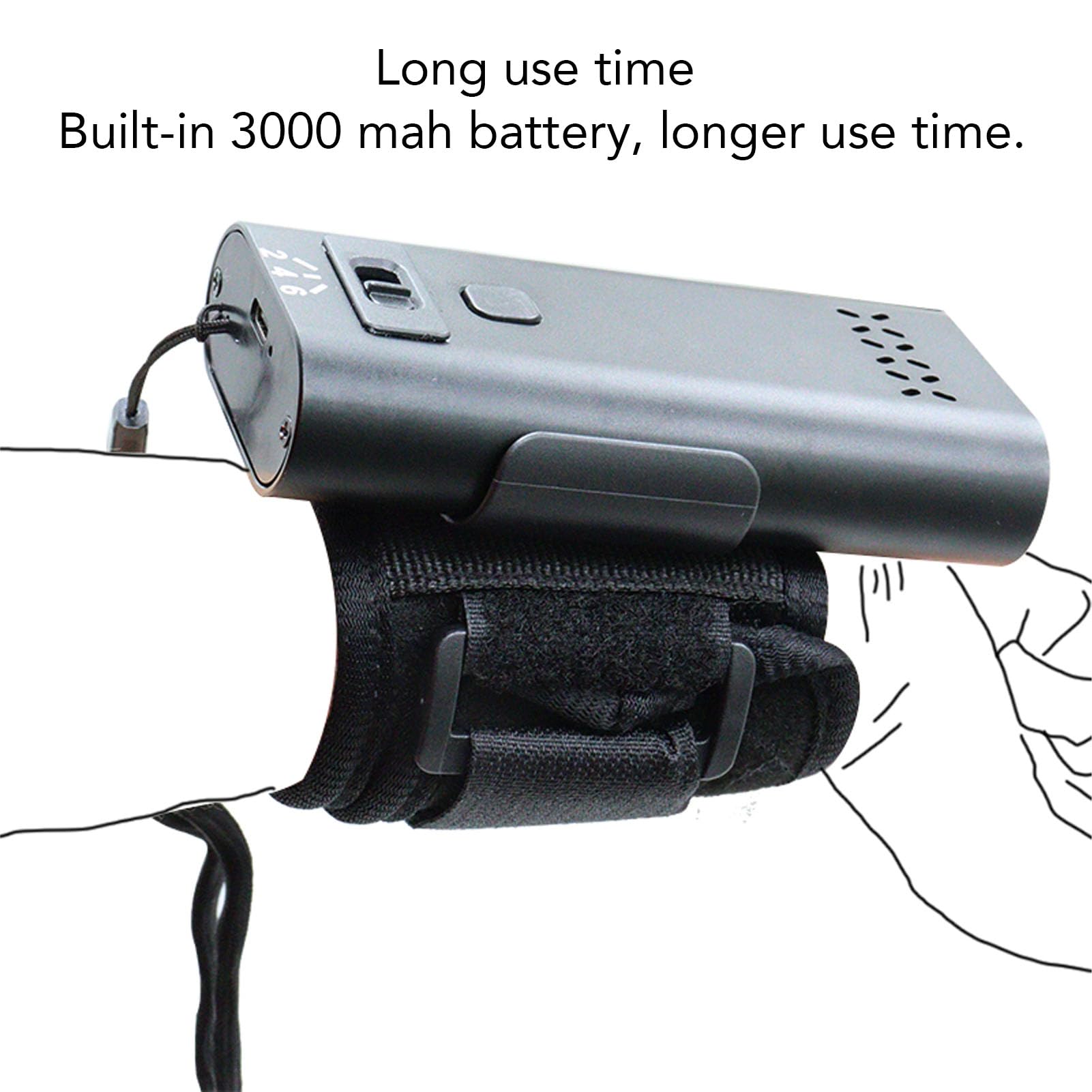 V Kit de Extensión de Cabello Ligero, Lámpara de Extensión de Cabello de Curado Rápido de 395 Nm, V Light Hair Extension Machine con Batería Recargable de 3000 MAh, Lámpara LED V