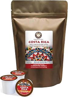 Aroma Ridge Costa Rica Tarrazu Single Origin Coffee Single-Serve Pods 12 ct Medium Roast