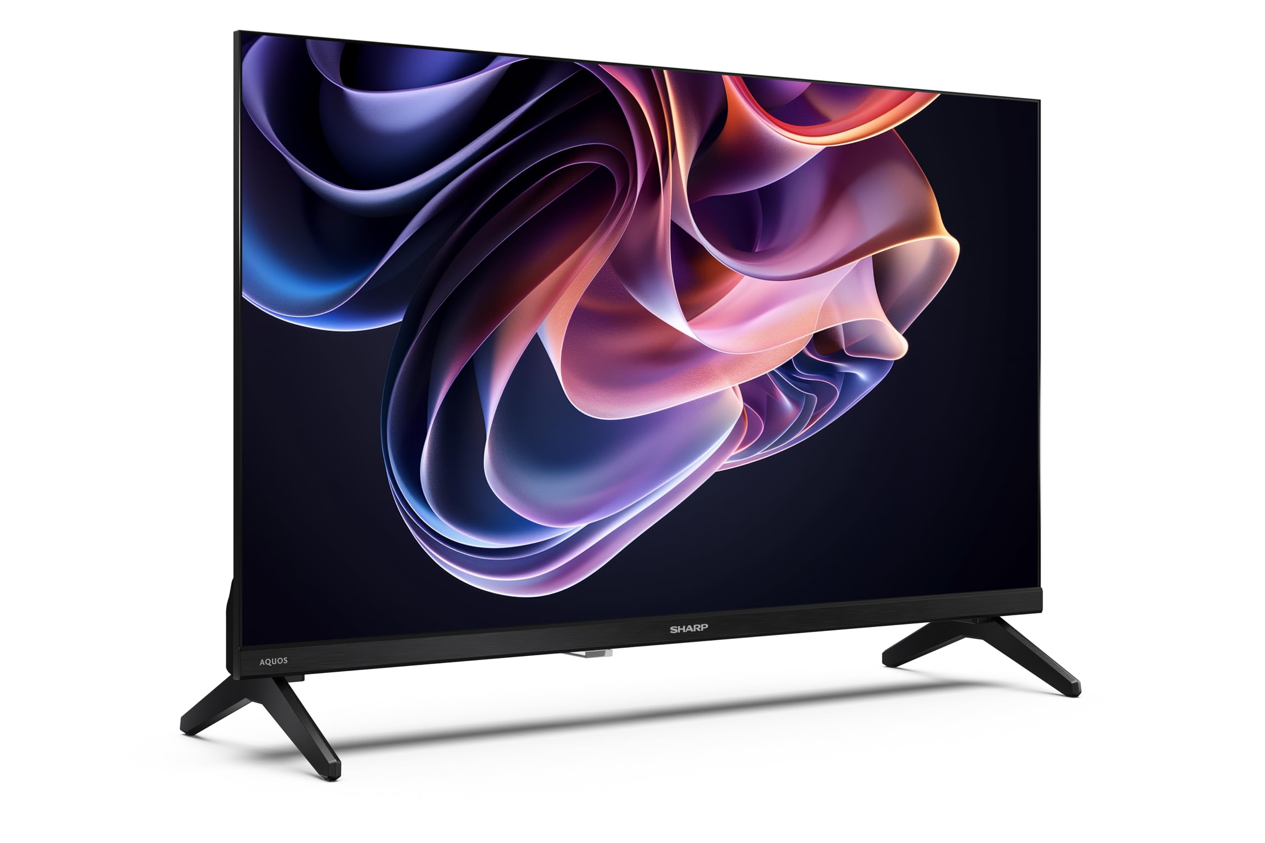 SHARP 24HF2365E – Google TV, 24" HD, Rahmenlos, 60 Hz, Bluetooth, Ton 2x3 W, HDMI x3, USB x2, Farbe Schwarz [Energieklasse E]