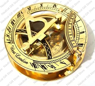 Brass Sundial Compass 3