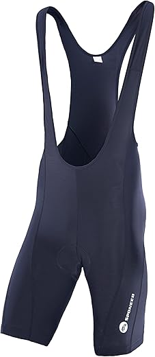 sponeed Cycling Bib Shorts Men Biker Bibs for Men Padded Breathable Racing Shorts UPF 50+