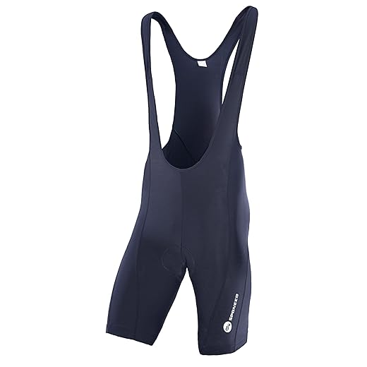 sponeed Cycling Bib Shorts Men Biker Bibs for Men Padded Breathable Racing Shorts UPF 50+