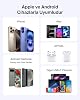 Belkin Taşınabilir Şarj Cihazı, 10.000 mAh USB-C İnce Güç Kaynağı, 2 USB-C Port, Dijital Pil Göstergesi, 20 W Hızlı Şarj, iPhone 16, 15 Serisi, Samsung Galaxy S25, S24, Pixel 9, iPad ve Fazlası, Mavi