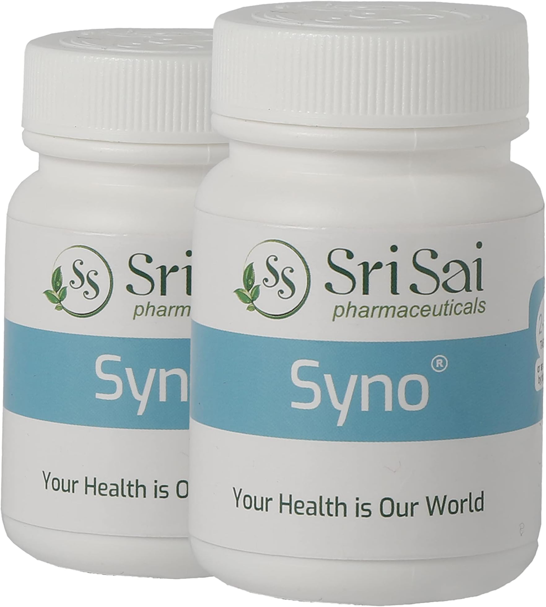 Syno Herbal Respiratory Wellness Tablets | Supports Breathing Comfort & Chest Wellness | Ayurvedic Daily Care Formula | Pack of 2 (60 Tablets Each)