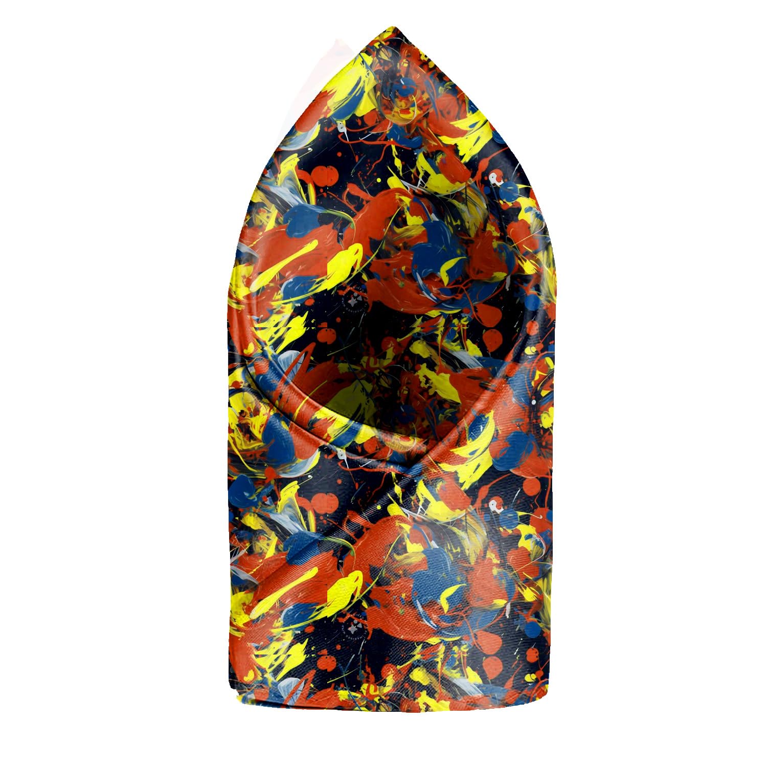 Color Chaos Printed Pocket Square for Men-image-15