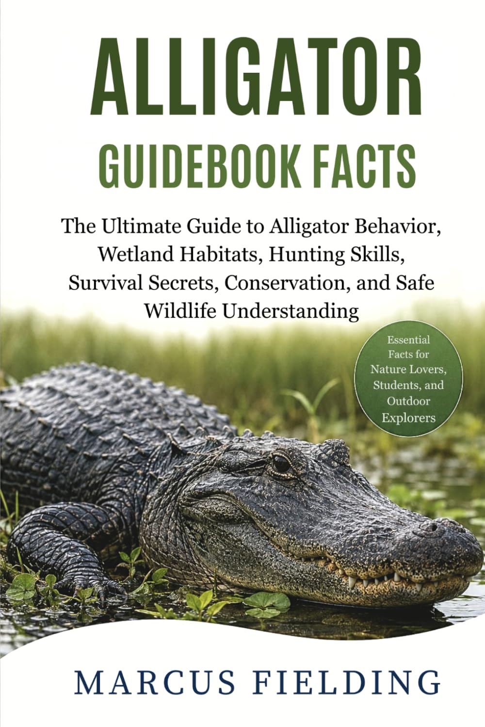 Alligator Guidebook facts: The Ultimate Guide to Alligator Behavior, Wetland Habitats, Hunting Skills, Survival Secrets, Conservation, and Safe Wildlife Understanding