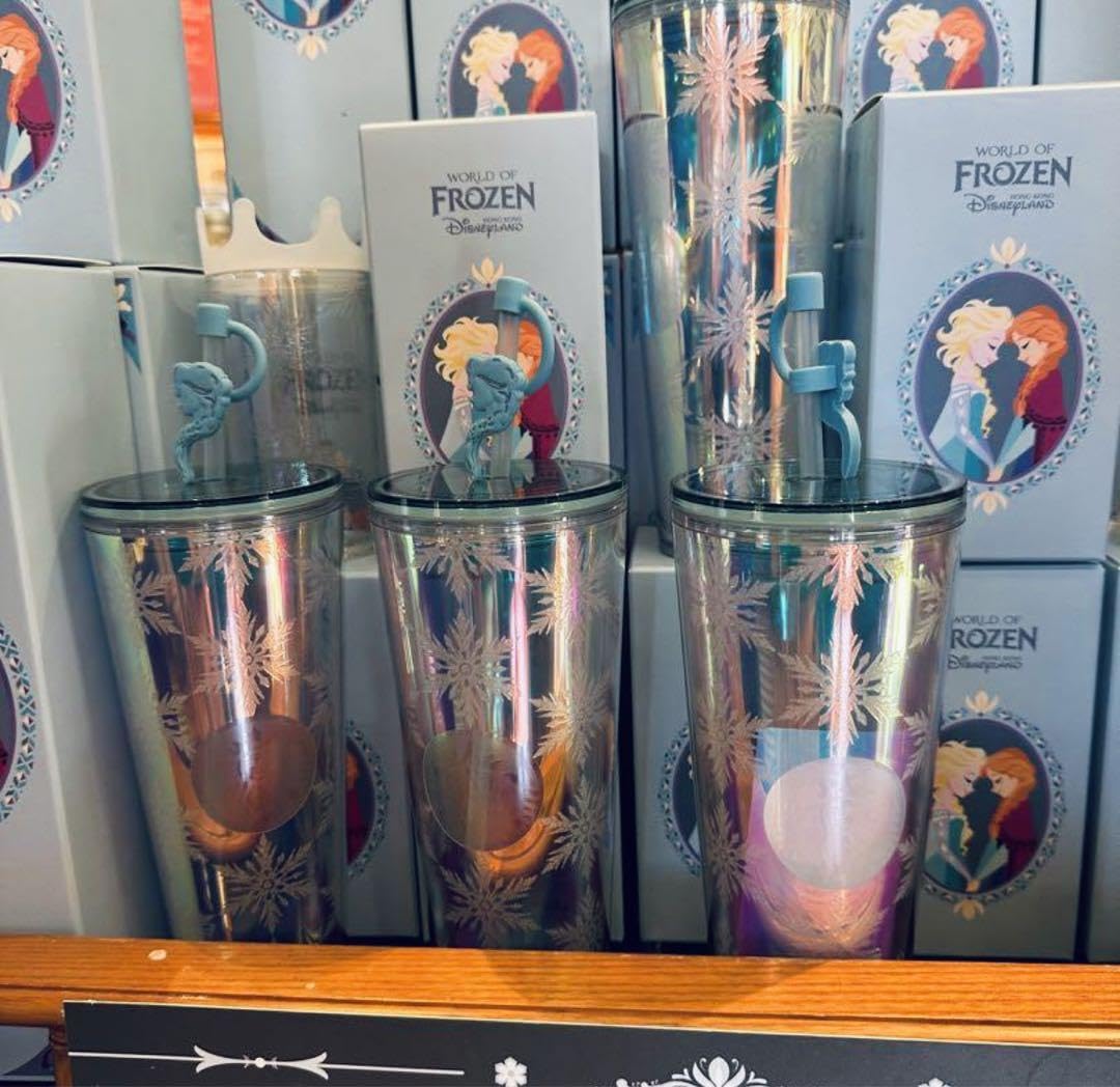 Amazon | 香港 アナ雪 タンブラー スタバ 海外パーク | ノーブランド品