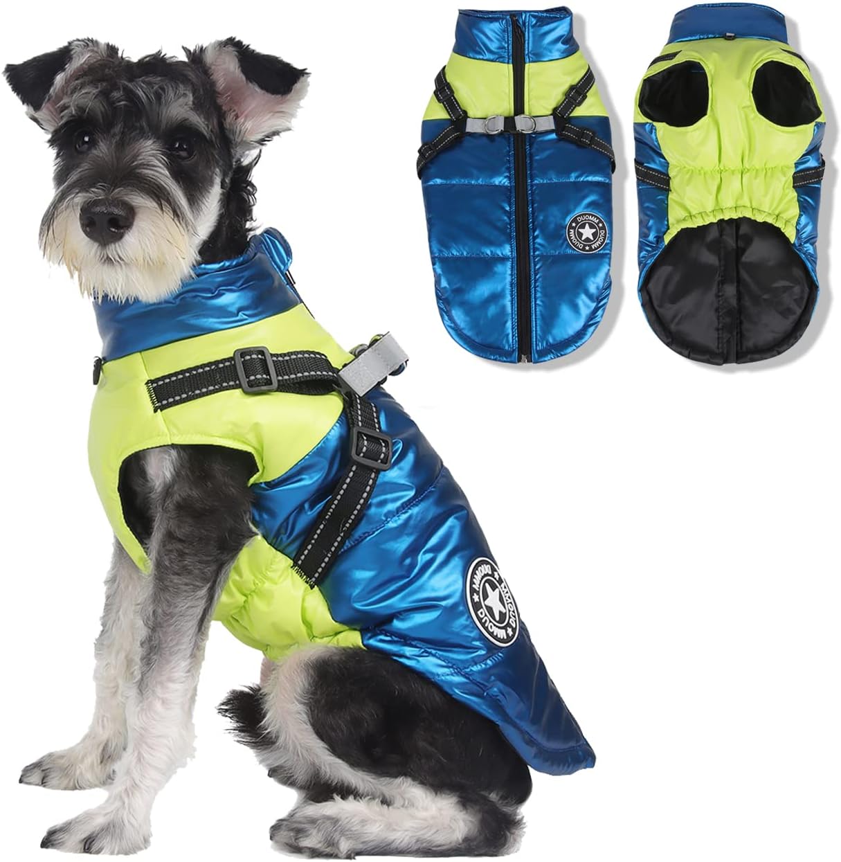 Lairle Dog Coat Winter Puppy Coat Dog Jacket Vest Clothes Puppy Harness