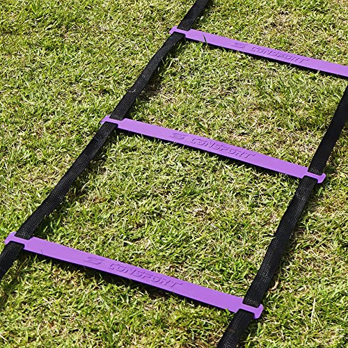 Escada de agilidade Treino Funcional Futebol Exercicio Emagrecimento (Roxo)