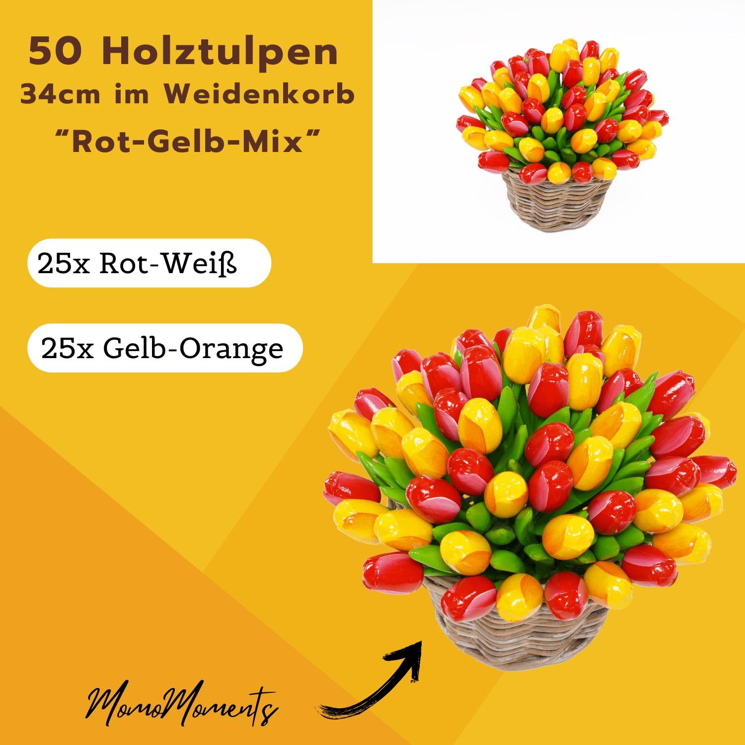 Tulpenboeket in Bruintinten Bloemenposter | Poster Store NL