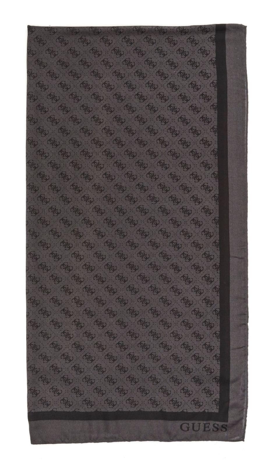 GUESS Katya Scarf 90 x 180 Coal Logo, Coal logo, OneSize