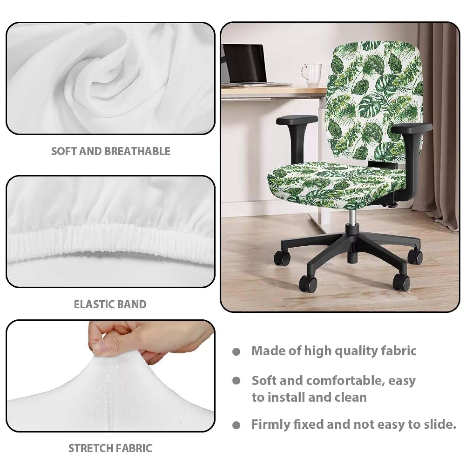 Housses De Chaise Extensibles De Bureau Housses De Housse De Chaise De
