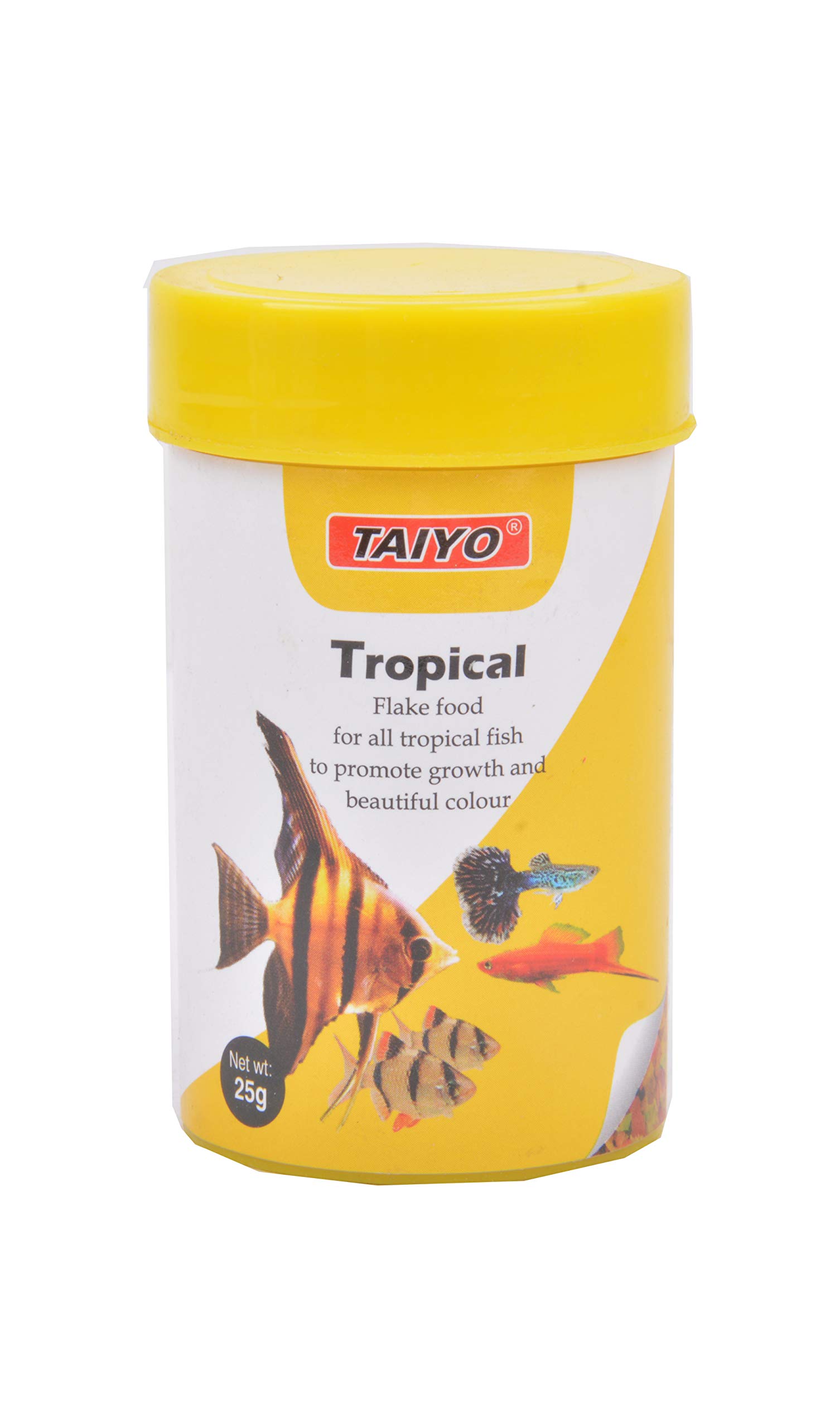 Taiyo Tropical Flakes Fish Food, 25 G,All Life Stages