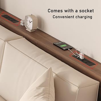 Console Table, Narrow Sofa Table, Thickened 18mm Couch Table, Entryway Table with Baseboard, Modern Console Table Decor, Behind Couch Table for Entryway, Hallway, Foyer(Walnut,L150cmxW15cm/5