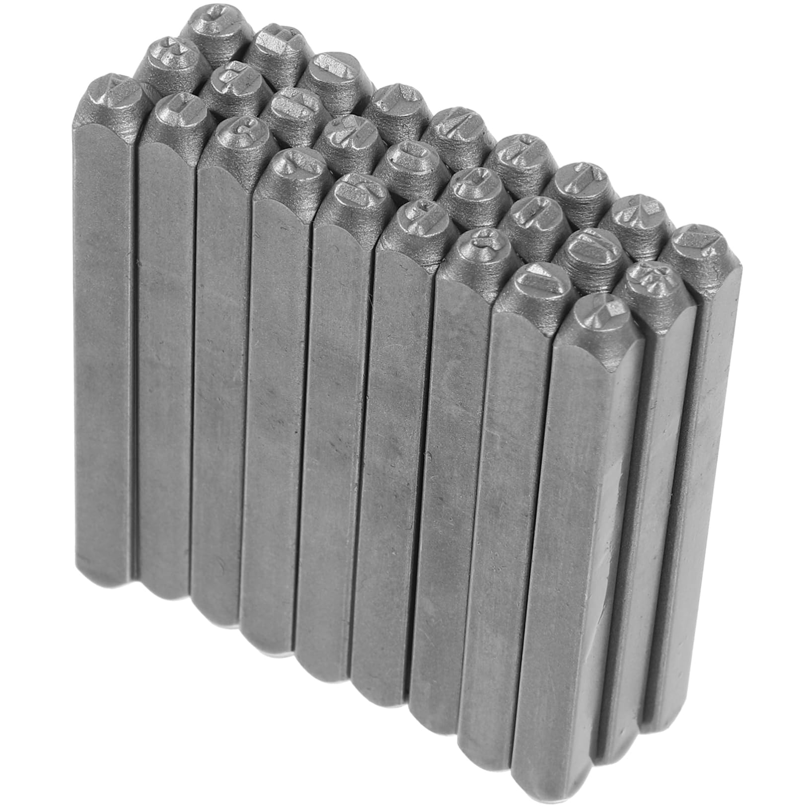 ARTIBETTER 1Set Leather Stamping Mold Kit of Durable Alloy Letter Punch Tools for Precise Metal Crafting for Leather Working DIY Projects and Decorate Bags Belts More