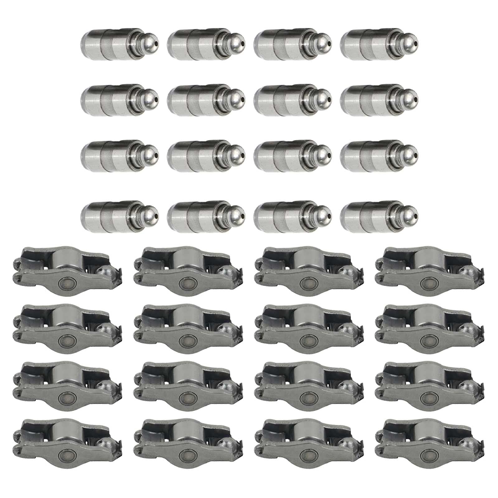 Kit Punterie Bilancieri e Punterie Idrauliche Compatibile con 1.4 1.6 16V 1.6 FSI 036109411C 036109411D