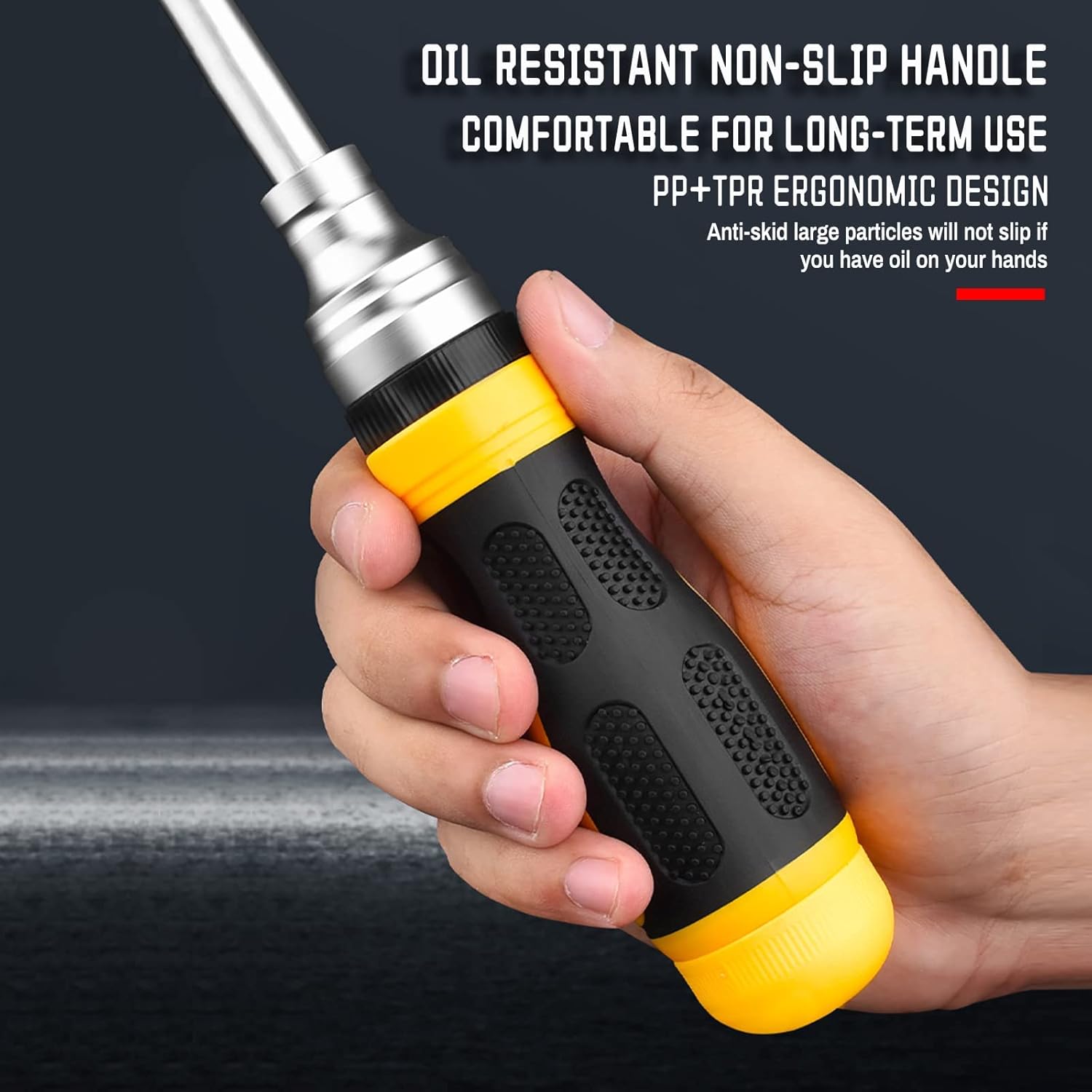 EPYSV 19-in-1 multi-purpose ratchet magnetic Screwdrivers set with double-sided bits，slotted,Torx, hex tips : Tools & Home Improvement