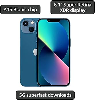 Amazon.com: Apple iPhone (Renewed Premium) 13, 256GB, Blue Amazon.com: Apple iPhone (Renewed Premium) 13, 256GB, Blue